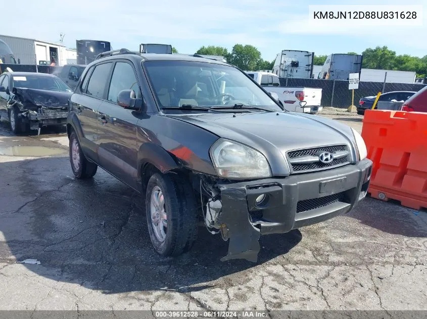 KM8JN12D88U831628 2008 Hyundai Tucson Limited V6/Se