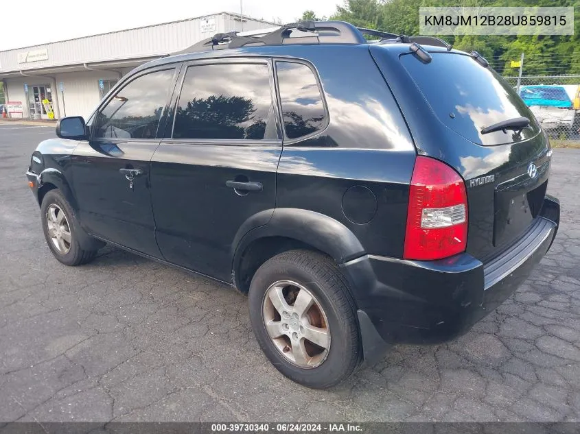 KM8JM12B28U859815 2008 Hyundai Tucson Gls