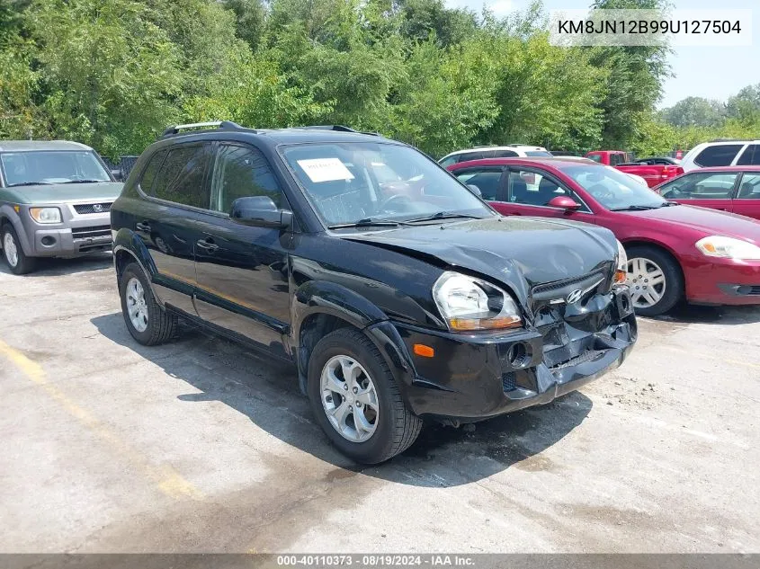 2009 Hyundai Tucson Limited VIN: KM8JN12B99U127504 Lot: 40110373