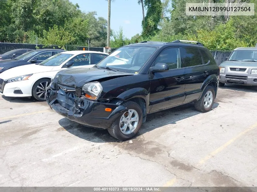 2009 Hyundai Tucson Limited VIN: KM8JN12B99U127504 Lot: 40110373