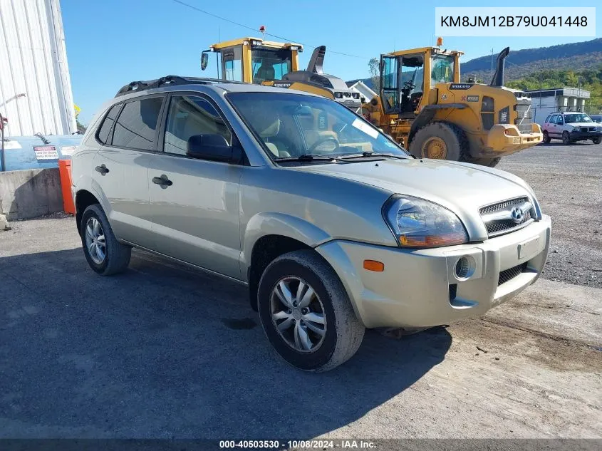 2009 Hyundai Tucson Gls VIN: KM8JM12B79U041448 Lot: 40503530