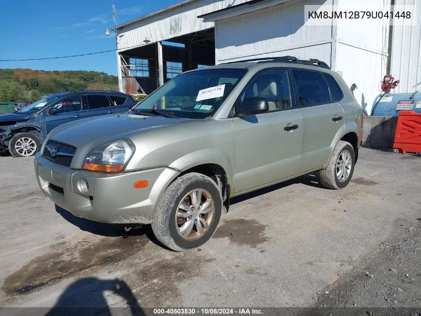 2009 Hyundai Tucson Gls VIN: KM8JM12B79U041448 Lot: 40503530