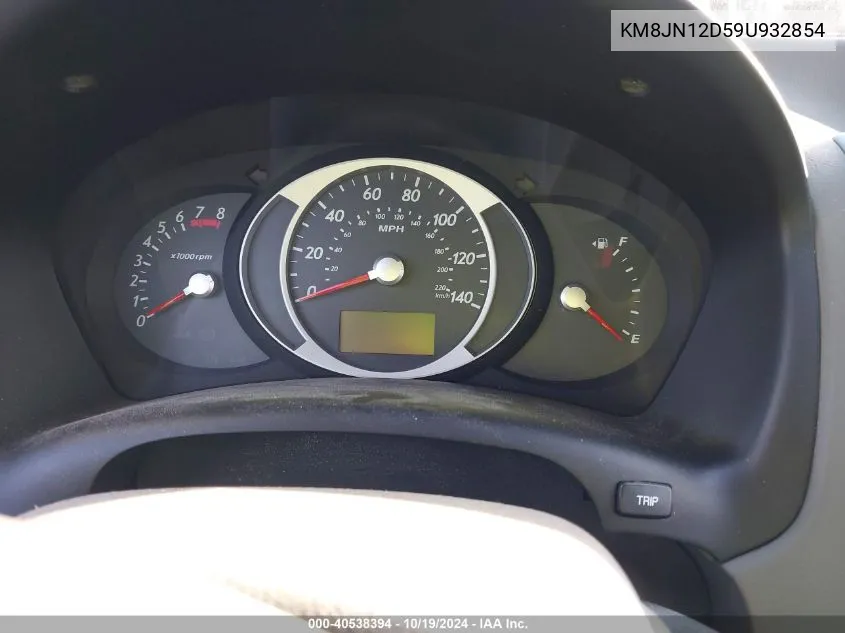 KM8JN12D59U932854 2009 Hyundai Tucson Se