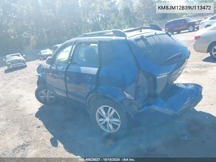 KM8JM12B39U113472 2009 Hyundai Tucson Gls