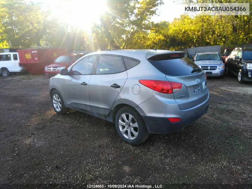 2010 Hyundai Tucson Gls VIN: KM8JT3AC8AU054366 Lot: 12124803