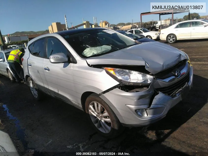 2010 Hyundai Tucson Limited VIN: KM8JU3AC9AU013807 Lot: 39362183