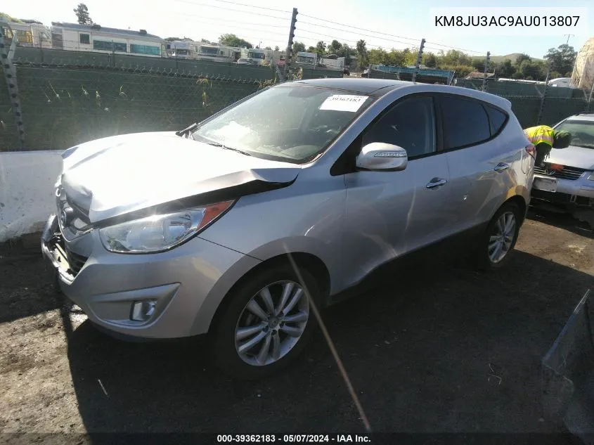 2010 Hyundai Tucson Limited VIN: KM8JU3AC9AU013807 Lot: 39362183