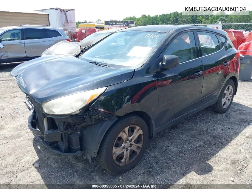 2010 Hyundai Tucson Gls VIN: KM8JT3AC8AU060104 Lot: 39955065