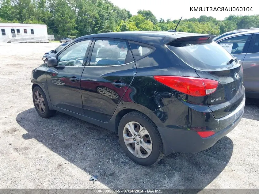 2010 Hyundai Tucson Gls VIN: KM8JT3AC8AU060104 Lot: 39955065