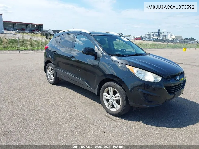 2010 Hyundai Tucson Gls VIN: KM8JU3AC6AU073592 Lot: 40027360