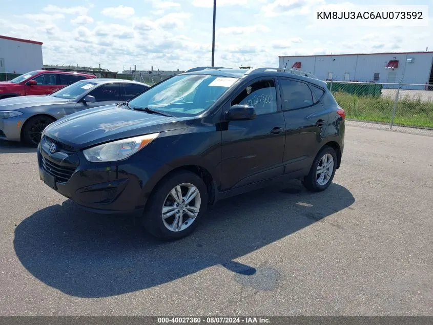 2010 Hyundai Tucson Gls VIN: KM8JU3AC6AU073592 Lot: 40027360