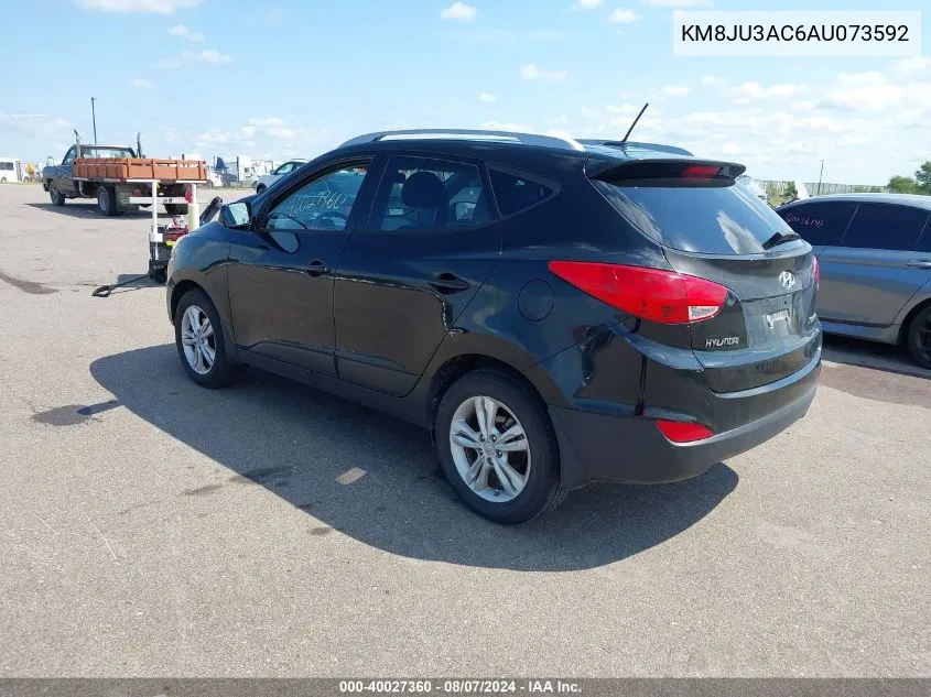 2010 Hyundai Tucson Gls VIN: KM8JU3AC6AU073592 Lot: 40027360