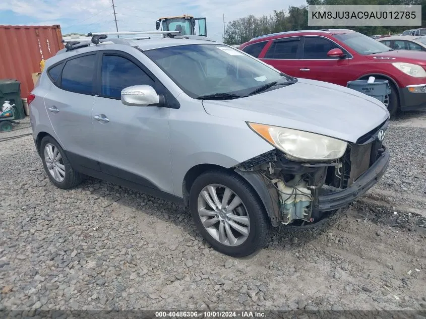 2010 Hyundai Tucson Limited VIN: KM8JU3AC9AU012785 Lot: 40486306