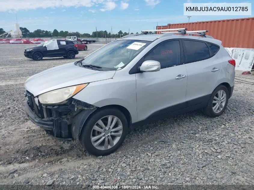 2010 Hyundai Tucson Limited VIN: KM8JU3AC9AU012785 Lot: 40486306