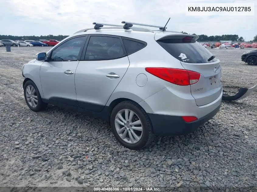 2010 Hyundai Tucson Limited VIN: KM8JU3AC9AU012785 Lot: 40486306