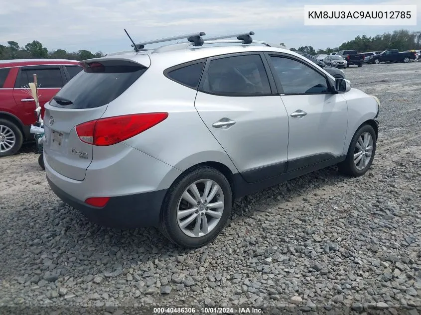 2010 Hyundai Tucson Limited VIN: KM8JU3AC9AU012785 Lot: 40486306