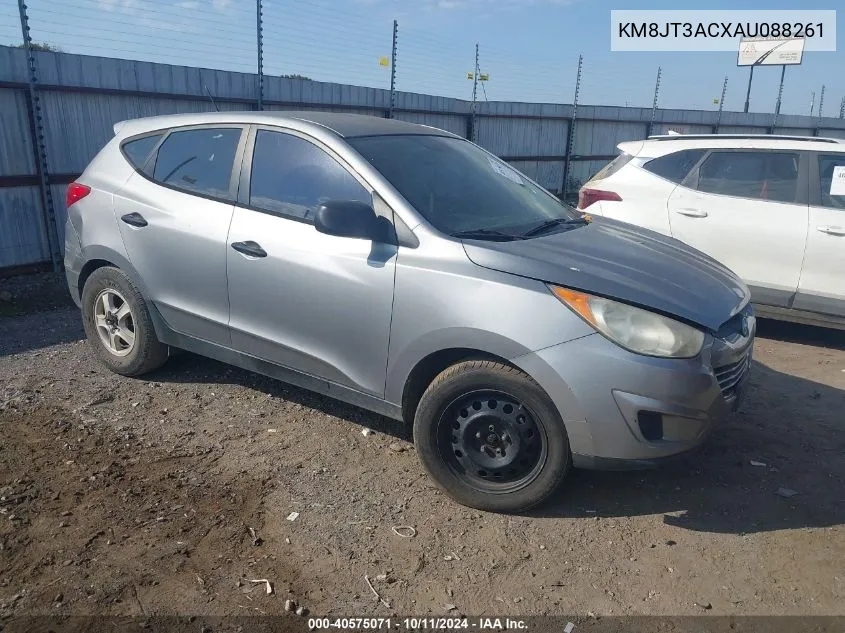 2010 Hyundai Tucson Gls VIN: KM8JT3ACXAU088261 Lot: 40575071