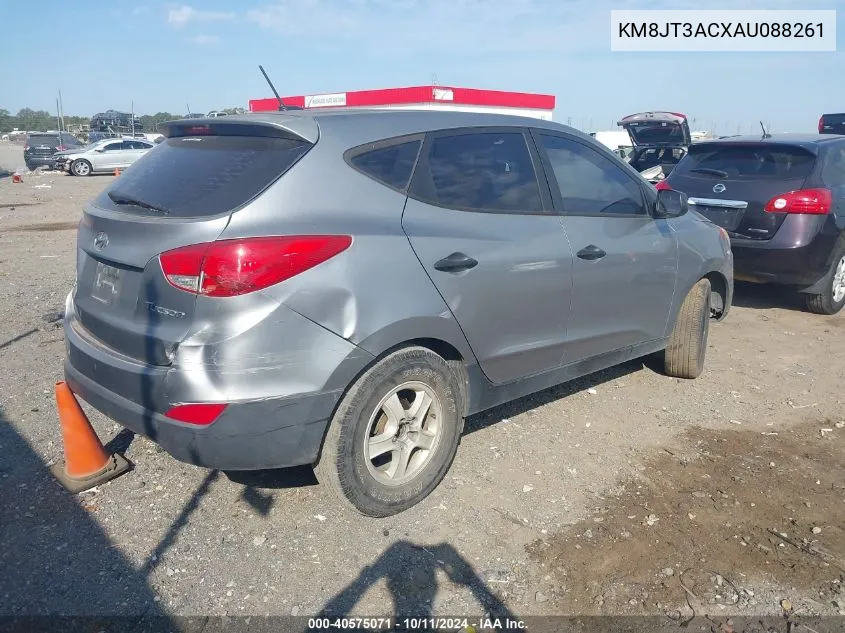 2010 Hyundai Tucson Gls VIN: KM8JT3ACXAU088261 Lot: 40575071