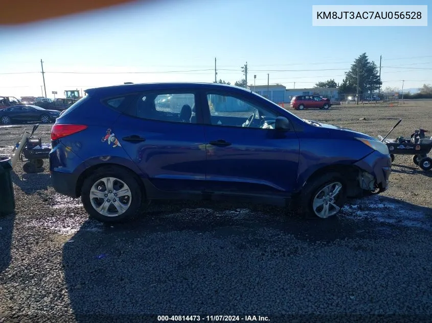 2010 Hyundai Tucson Gls VIN: KM8JT3AC7AU056528 Lot: 40814473