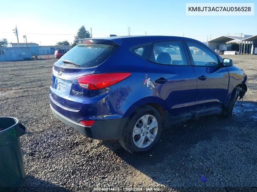 2010 Hyundai Tucson Gls VIN: KM8JT3AC7AU056528 Lot: 40814473