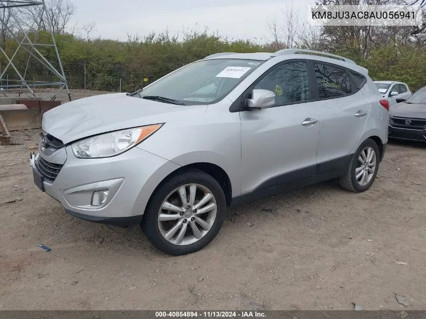 2010 Hyundai Tucson Limited VIN: KM8JU3AC8AU056941 Lot: 40854894