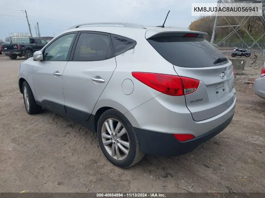 2010 Hyundai Tucson Limited VIN: KM8JU3AC8AU056941 Lot: 40854894