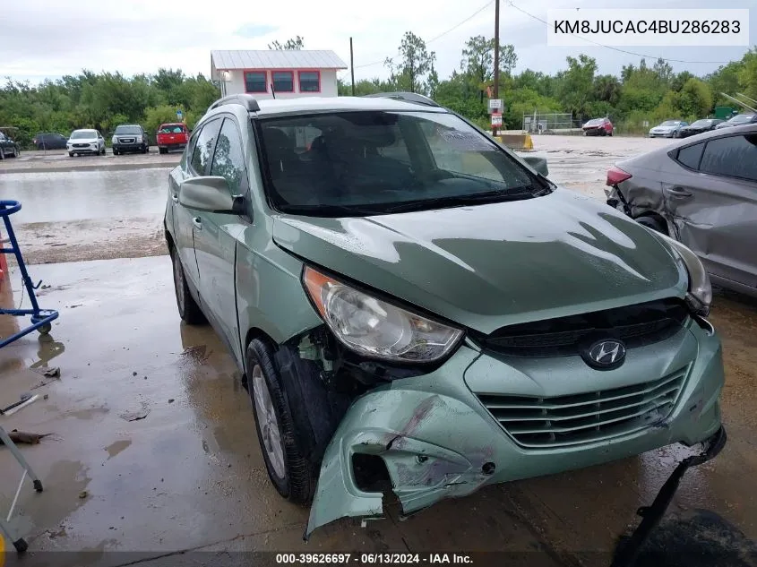 2011 Hyundai Tucson Gls VIN: KM8JUCAC4BU286283 Lot: 39626697