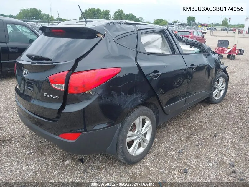 2011 Hyundai Tucson Gls VIN: KM8JU3AC3BU174056 Lot: 39768352