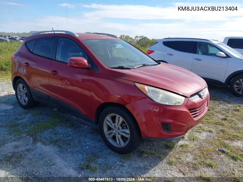 2011 Hyundai Tucson Gls VIN: KM8JU3ACXBU213404 Lot: 40487813