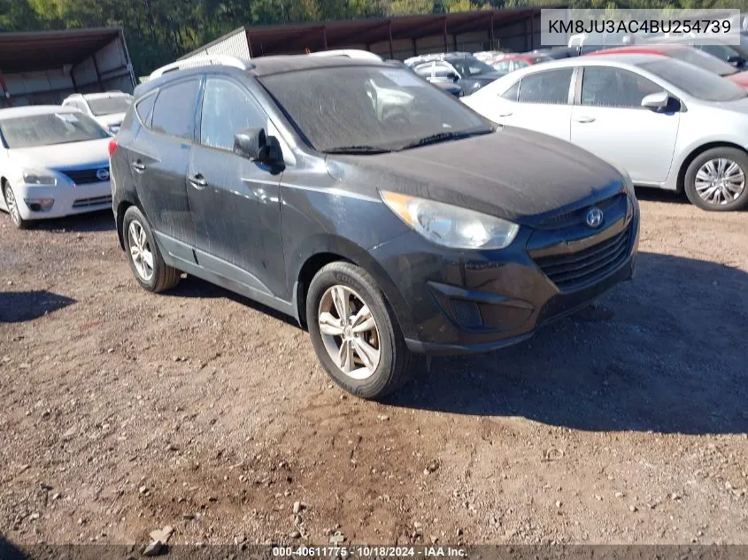 2011 Hyundai Tucson Gls VIN: KM8JU3AC4BU254739 Lot: 40611775