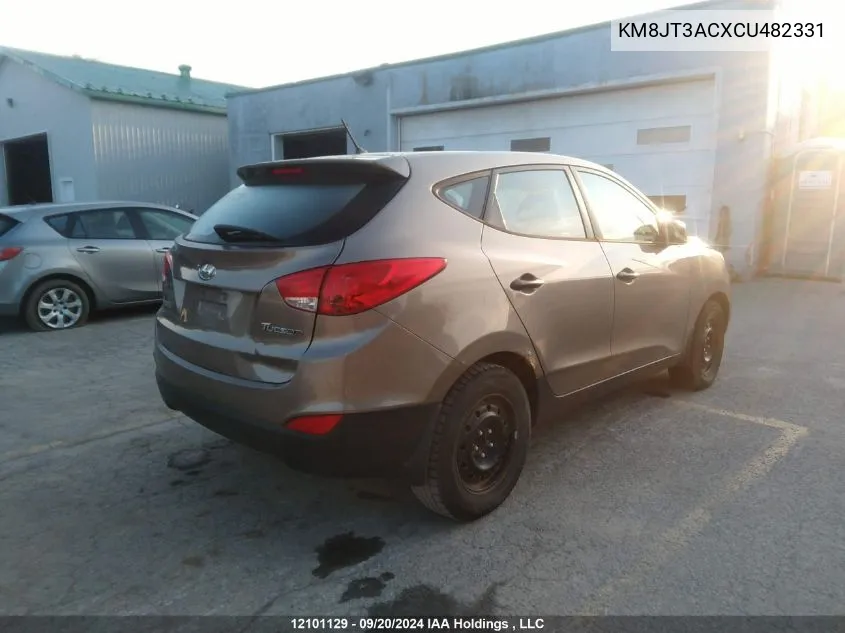 KM8JT3ACXCU482331 2012 Hyundai Tucson Gl