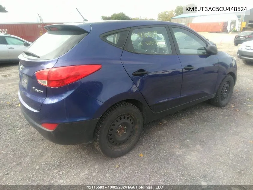 KM8JT3AC5CU448524 2012 Hyundai Tucson Gl