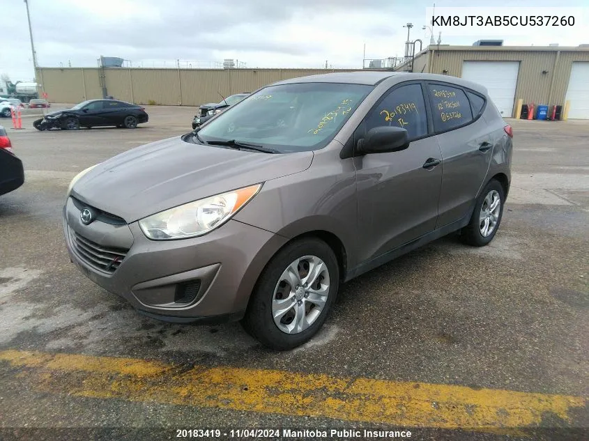 KM8JT3AB5CU537260 2012 Hyundai Tucson L