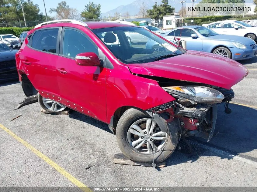 2012 Hyundai Tucson Gls VIN: KM8JU3AC3CU339413 Lot: 37745807