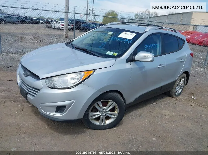 2012 Hyundai Tucson Gls VIN: KM8JUCAC4CU456210 Lot: 39349797