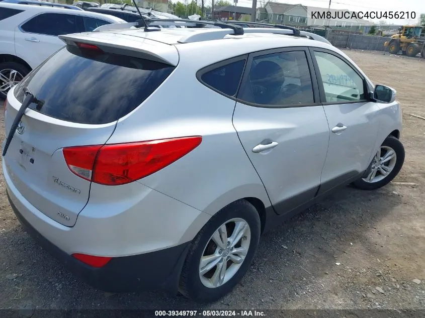 2012 Hyundai Tucson Gls VIN: KM8JUCAC4CU456210 Lot: 39349797