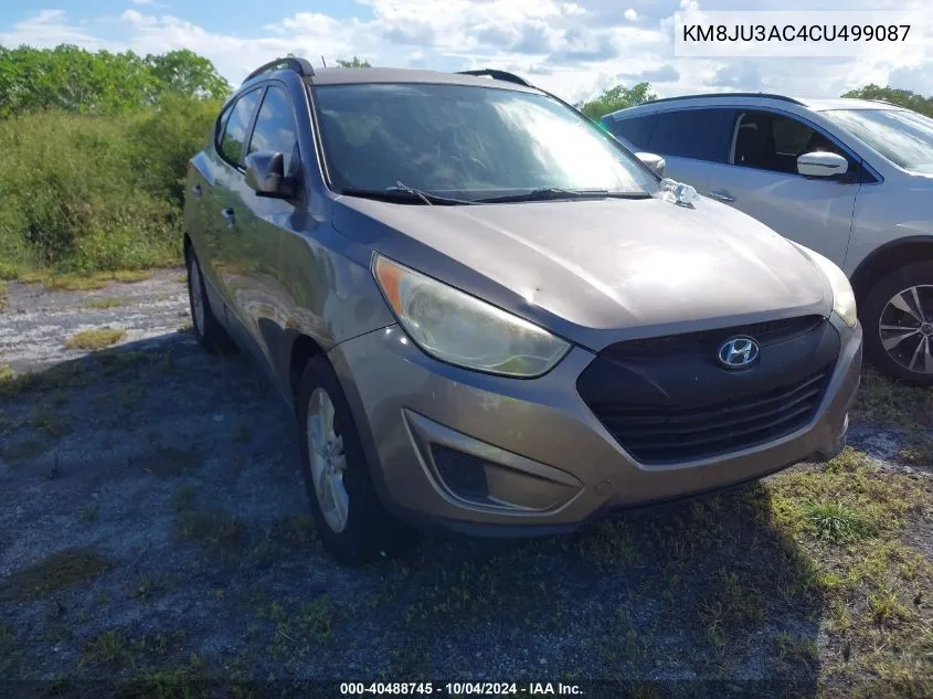 2012 Hyundai Tucson Gls VIN: KM8JU3AC4CU499087 Lot: 40488745