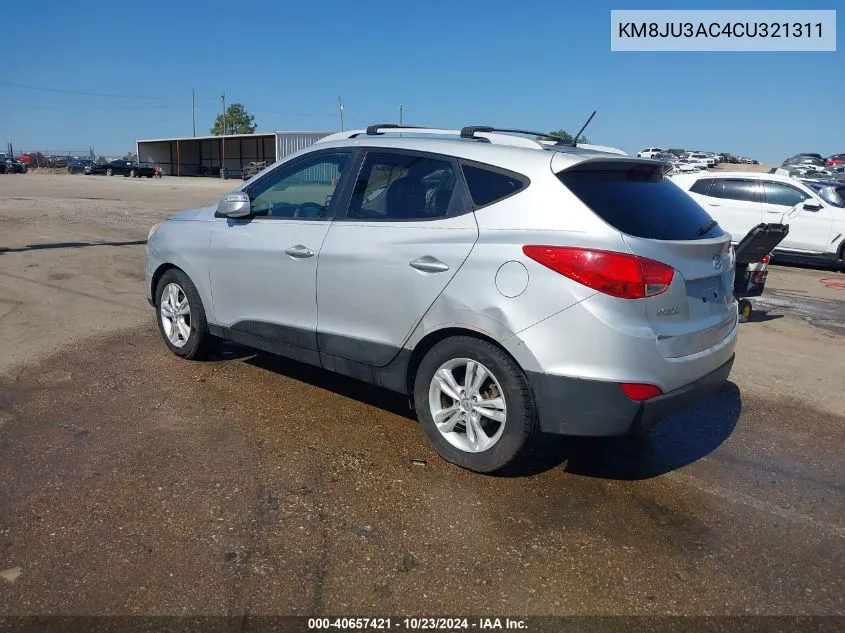 KM8JU3AC4CU321311 2012 Hyundai Tucson Gls