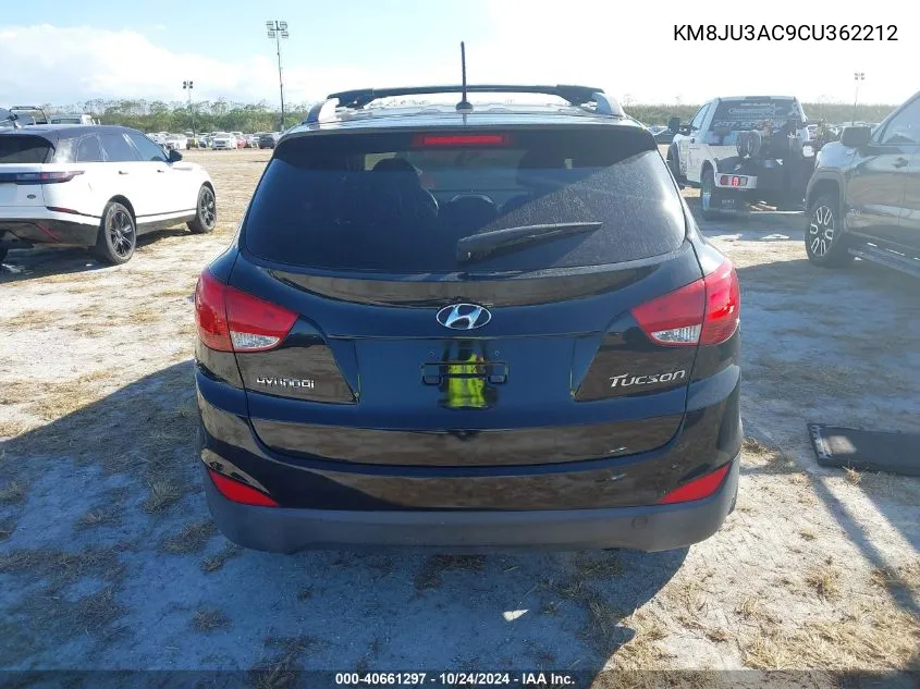 2012 Hyundai Tucson Gls VIN: KM8JU3AC9CU362212 Lot: 40661297