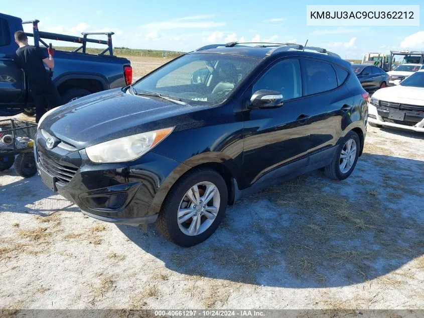 2012 Hyundai Tucson Gls VIN: KM8JU3AC9CU362212 Lot: 40661297