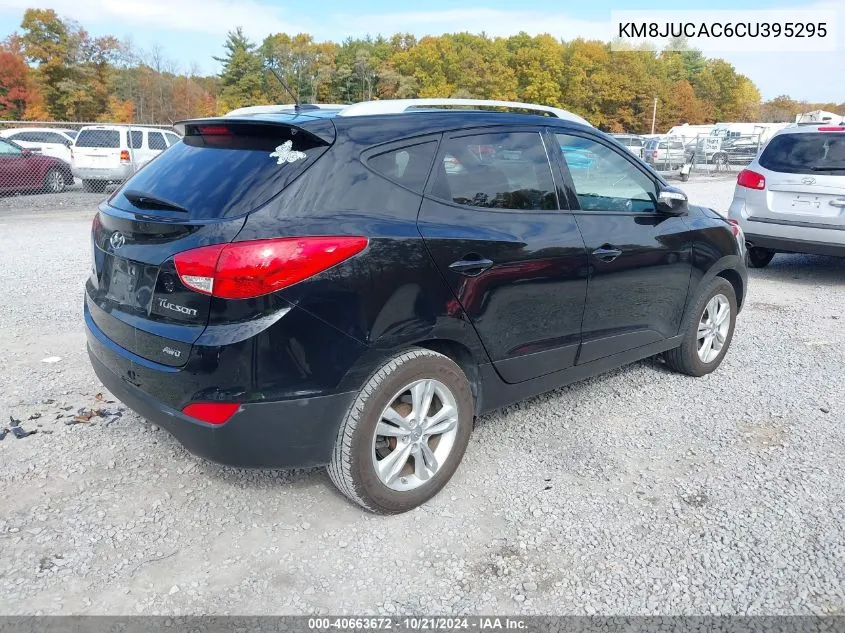 2012 Hyundai Tucson Gls VIN: KM8JUCAC6CU395295 Lot: 40663672