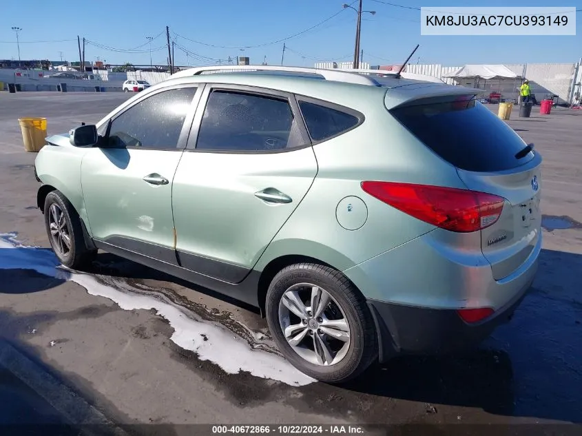 KM8JU3AC7CU393149 2012 Hyundai Tucson Gls