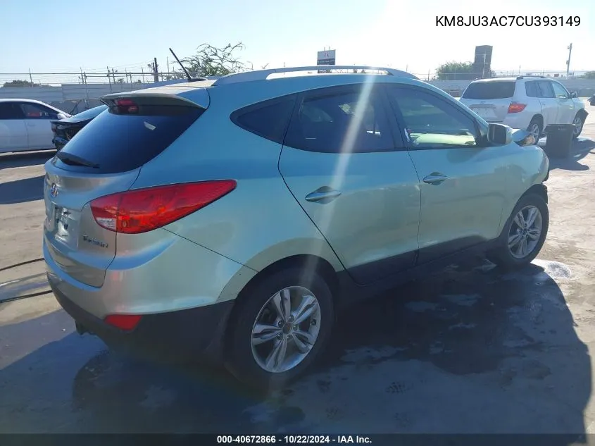 KM8JU3AC7CU393149 2012 Hyundai Tucson Gls