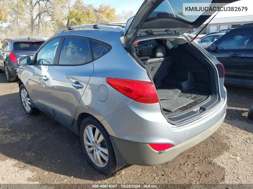 2012 Hyundai Tucson Limited VIN: KM8JUCAC3CU382679 Lot: 40676307