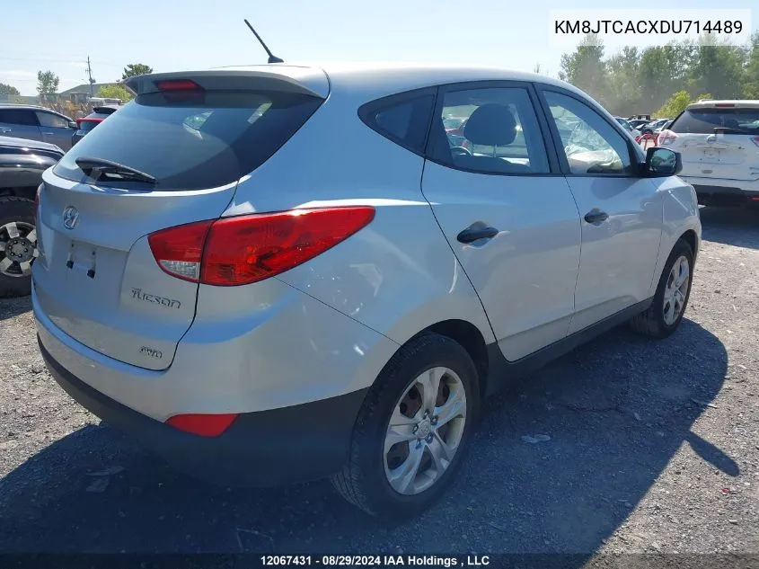 KM8JTCACXDU714489 2013 Hyundai Tucson Gl