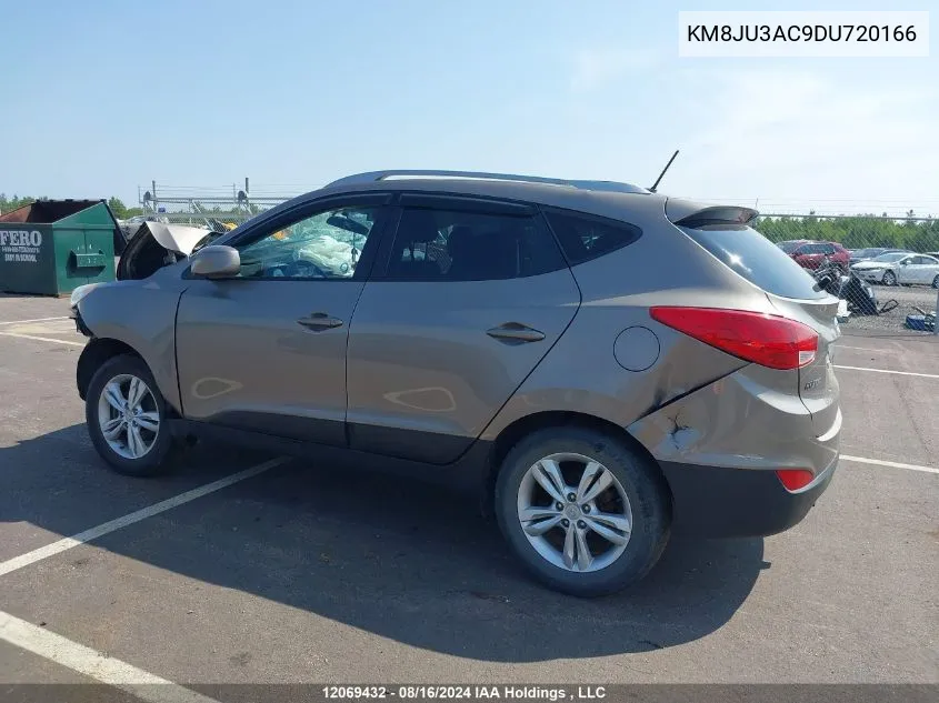 2013 Hyundai Tucson Gls VIN: KM8JU3AC9DU720166 Lot: 12069432