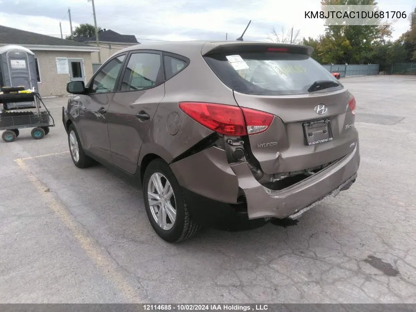 KM8JTCAC1DU681706 2013 Hyundai Tucson Gl