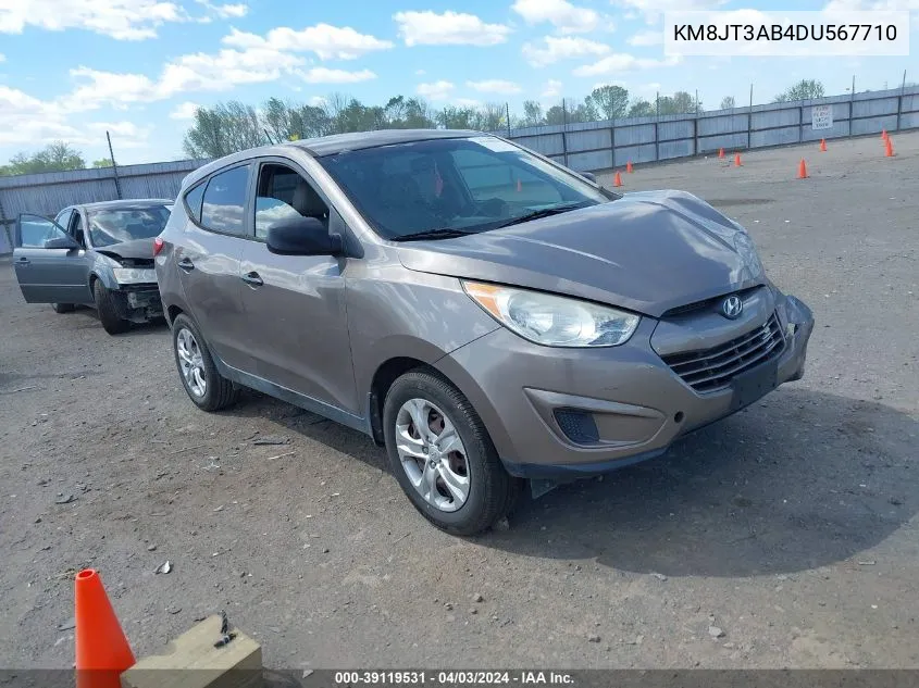 2013 Hyundai Tucson Gl VIN: KM8JT3AB4DU567710 Lot: 39119531