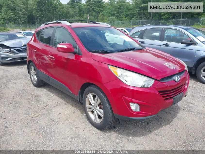 2013 Hyundai Tucson Gls VIN: KM8JUCAC0DU639301 Lot: 39816554