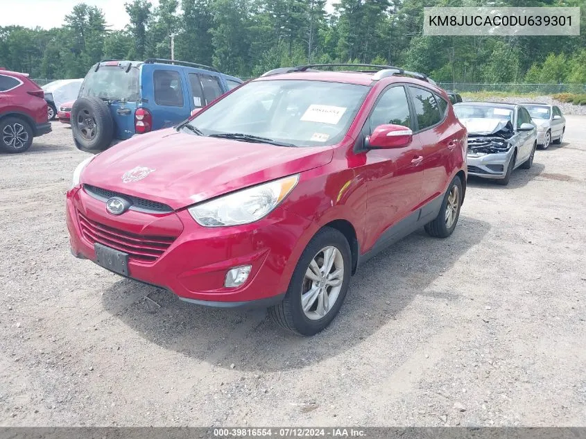 2013 Hyundai Tucson Gls VIN: KM8JUCAC0DU639301 Lot: 39816554